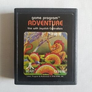 3 for 20$.....1978 Adventure Video Game for the Atari Video Game System